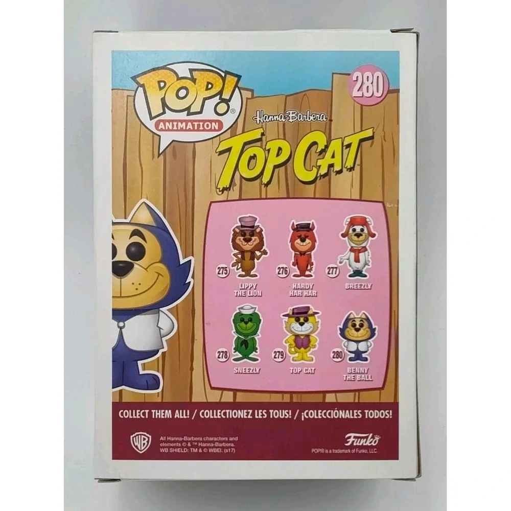 POP! Funko Hanna Barbera Top Cat Benny The Ball 📸SEE PICS📸